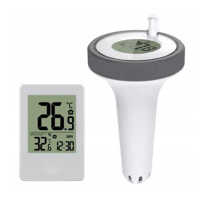 Plaukimo baseino termometras, bevielis jutiklis