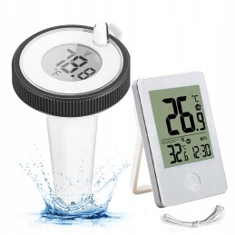 Du viename belaidis baseino termometras baseinams ir vonioms