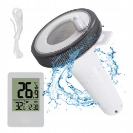 Baseino termometras ip67 vandeniui atsparus plūduriuojančių žuvų tvenkinio termometras