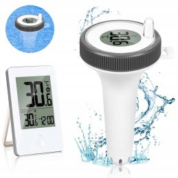 LCD baseino termometras, oro stotis su baseino termometru