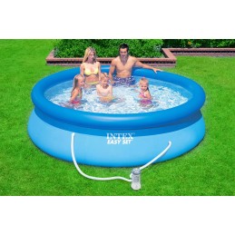 Sodo plėtimosi baseinas 305x76cm intex siurblys