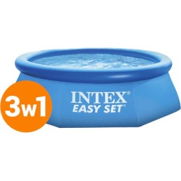 Sodo plėtimosi baseinas 305x76cm intex siurblys