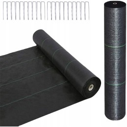 Agrowwoven anti weed mat strong 0 8 x 100 m