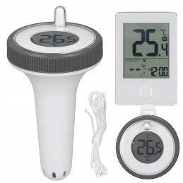 Plaukimo baseino vandens termometras, IP67 temperatūros monitorius, atsparus vandeniui