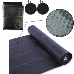 Juoda agrotekstilė 70 g/m² 0,8 x 100 m ilgio