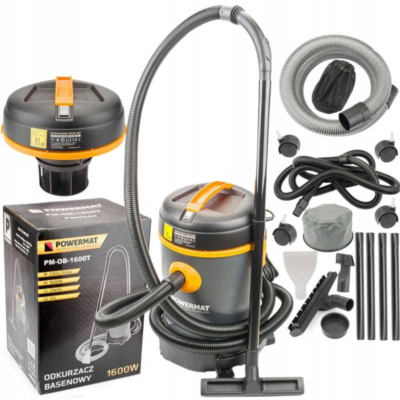 Dulkių siurblys baseino tvenkiniui, siurblys 1600w 3in1, daugiafunkcinis baseinas