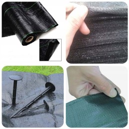 Agrotekstilė piktžolės 40cm x 100m storis 90g m2 uv