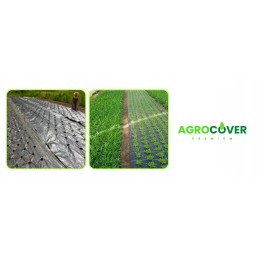 Juoda agrotekstilė 3,20 m x 10 m labai tvirta 110 g šlaitui po žievės akmeniu