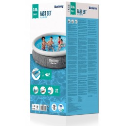 Bestway 57445 išsiplečiantis sodo baseinas 366x76 3in1