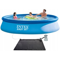 Saulės vandens šildytuvas baseino šildymo kilimėliui