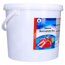 10in1 daugiafunkcinės baseino tabletės 5kg 20g baseino chloro plūdė
