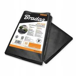 Agrotekstilė nuo piktžolių juoda 50g 1,6 x 5m bradas awb5016005