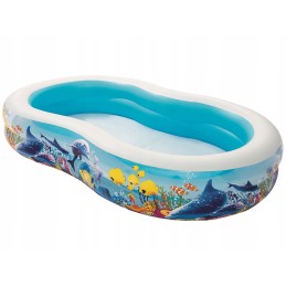 Didelis sodo baseinas 262 157 46 cm bestway remonto fiksatorius