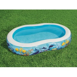 Didelis sodo baseinas 262 157 46 cm bestway remonto fiksatorius