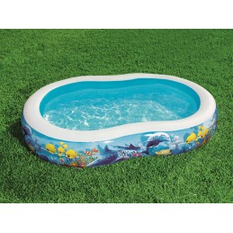 Didelis sodo baseinas 262 157 46 cm bestway remonto fiksatorius