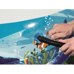 Didelis sodo baseinas 262 157 46 cm bestway remonto fiksatorius