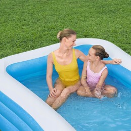 Bestway didelis pripučiamas stačiakampis sodo baseinas