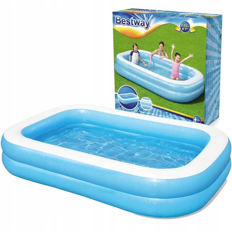 Pripučiamas sodo baseinas 262x175x51 bestway 54006