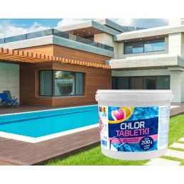 Gamix multichloro tabletės baseinui 200g 5kg