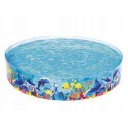 Didelis sodo išsiplėtimo baseinas 244x46cm bestway