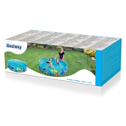 Didelis sodo išsiplėtimo baseinas 244x46cm bestway