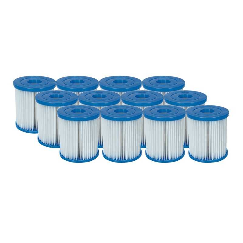 12x baseino siurblio filtro bestway filtrų kasetės