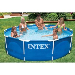 Intex 28202 aiaraamiga bassein lastele pumba ja täispuhutavate mänguasjadega