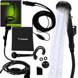 Turistinis dušas 12v kempingas nešiojamasis automobilis kempingas dušas