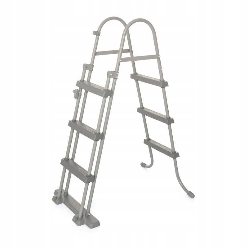 Dvipusės baseino kopėčios, 107 cm