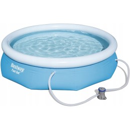 Išsiplečiantis sodo baseinas 305 bestway 57270 siurblys