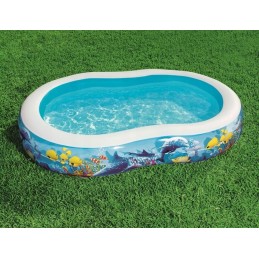 Pripučiamas šeimos baseinas 262x157x46 bestway 54118