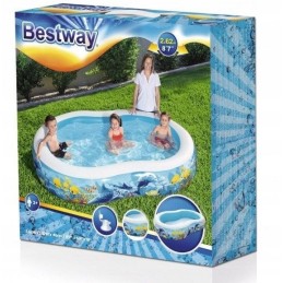 Pripučiamas šeimos baseinas 262x157x46 bestway 54118