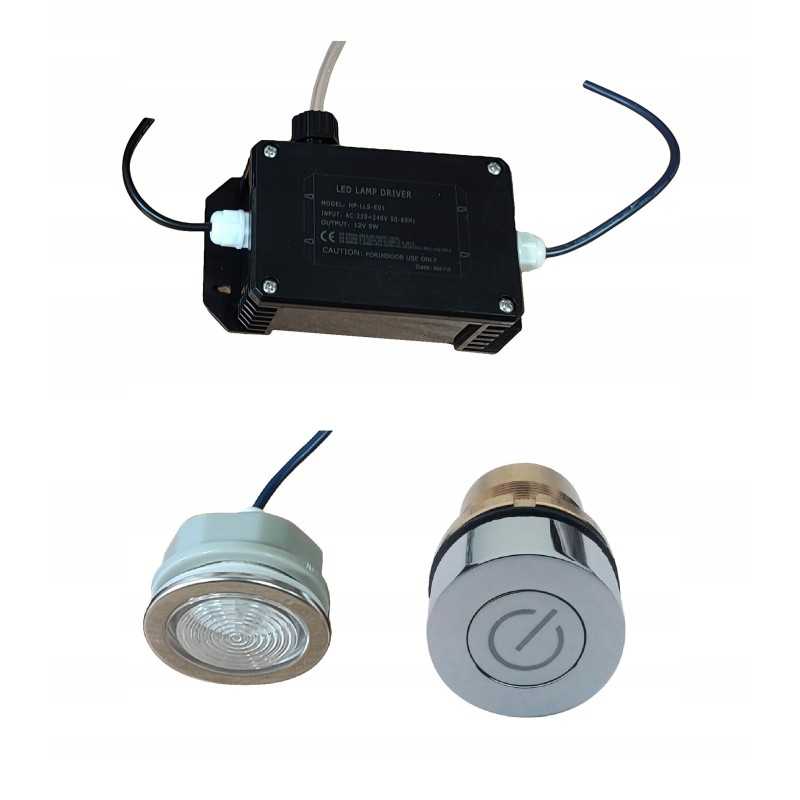 Įvairių spalvų apšvietimas, 7 spalvų LED valdiklis sūkurinėms vonioms, SPA vonioms