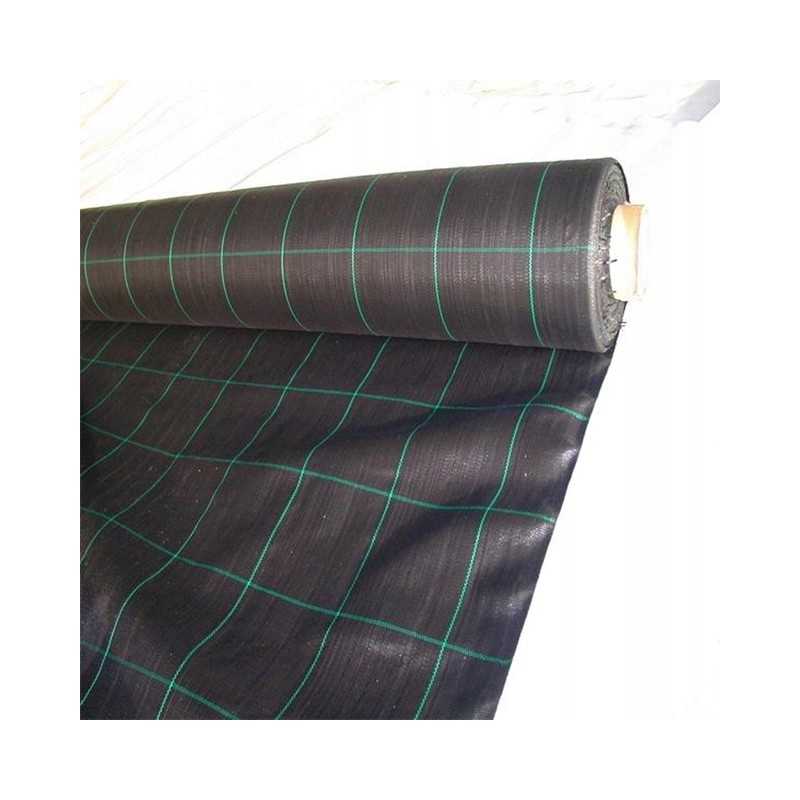 Žemės ūkio audinys, juodas, plotis 5,25 x 5 m, ilgas, tvirtas, 110 g, premium, šlaitams