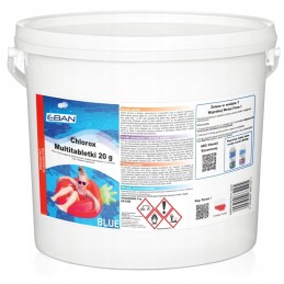 Ntce chlorox multitablets 20g mėlynos 5kg chloro tabletės