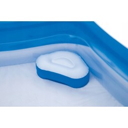 Pripučiamas baseinas šeimai 213x206cm bestway 2 sėdynės 2 pagalvėlės