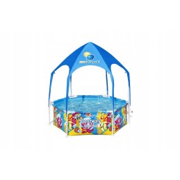 Karkasinis baseinas 183x51 purslų šešėlyje bestway