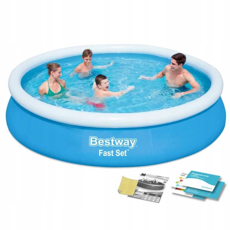 ➡️ išsiplečiantis sodo baseinas 366 x 76 cm bestway 57273