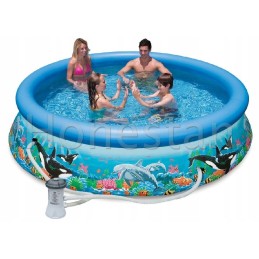 Folijos dangos kilimėlis tinka Intex 28126 baseinui