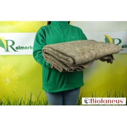 Natūralus bioaustas 100 avių vilna 1 x 5 m 230g m2 stiprus ekologiškas