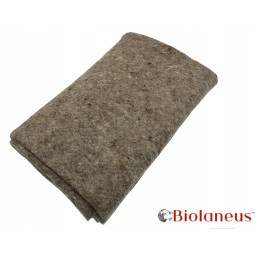 Natūralus bioaustas 100 avių vilna 1 x 5 m 230g m2 stiprus ekologiškas