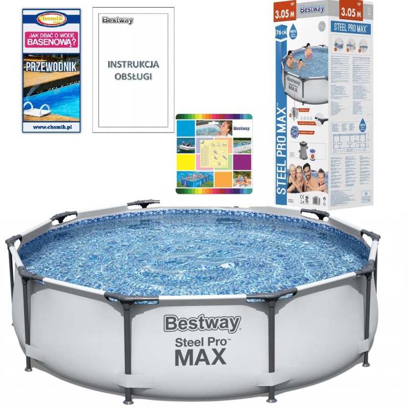 Bestway sodo rėmo baseinas 305x76 56406 3in1