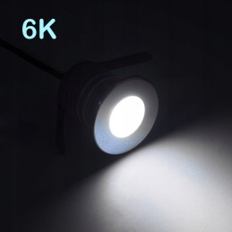 Led 3w 12v vandeniui atsparus vandeniui vandens grindų reflektorius tvenkinio hermetiškas