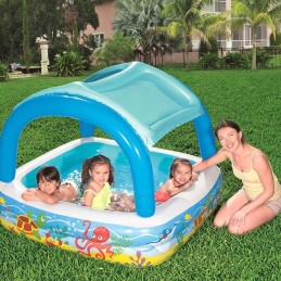 Bestway baseinas, irklavimo baseinas, vaikų baseinas su UV stogu vaikams ir mažiems vaikams