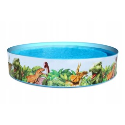 Dinozaurų sodo baseinas 244 cm x 46 cm bestway 55001