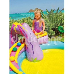 Pripučiama dinozaurų žaidimų aikštelė 302 x 229 x 112 cm intex 57135