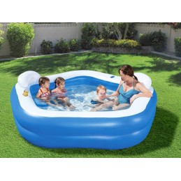 Bestway pripučiamas baseinas 213 x 206 x 69 cm 54153