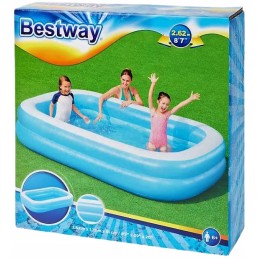 bestway šeimos baseinas 54006 262 x 175 x 51 cm