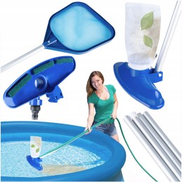 Dulkių siurblio tinklinis šepetys baseino valymui