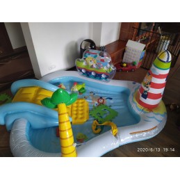 Vaikiškas irklavimo baseinas, kūdikių baseinas, sodo baseinas, 102x102, bestway 51104